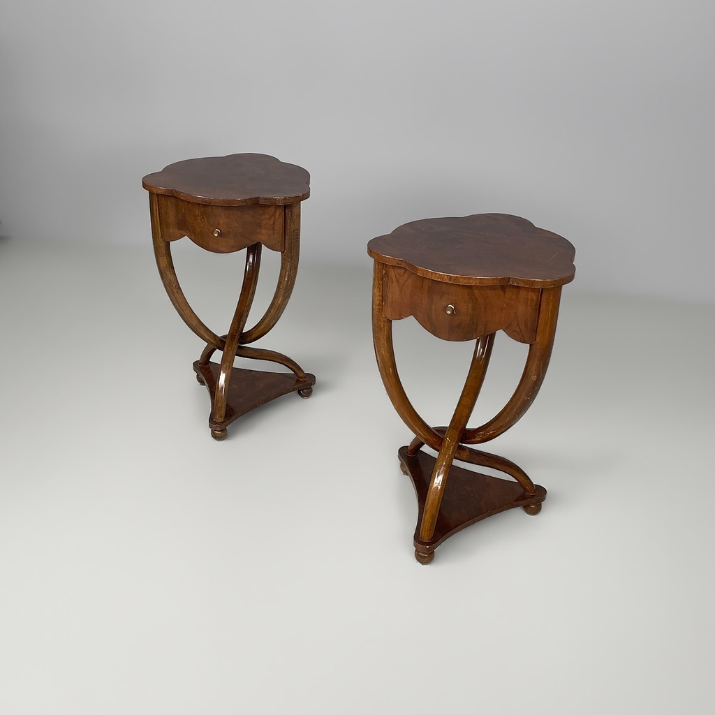 Comodini in legno, 1930 ca.