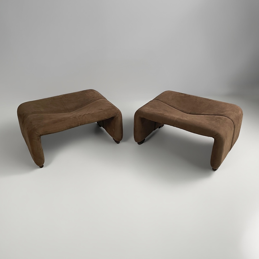 Pouf Coronado di Afra e Tobia Scarpa per B&B, 1970 ca.