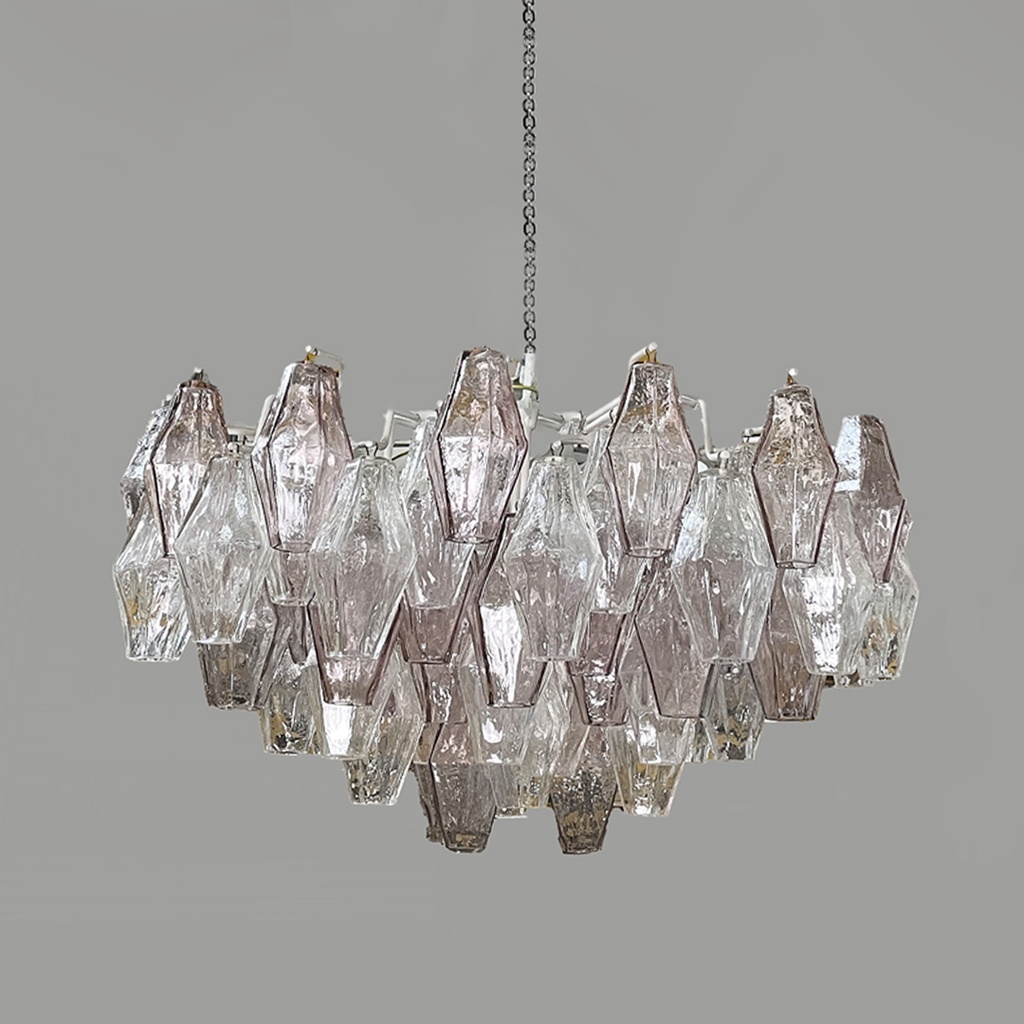 Lampadario Poliedri di Carlo Scarpa per Venini, 1960 ca. 