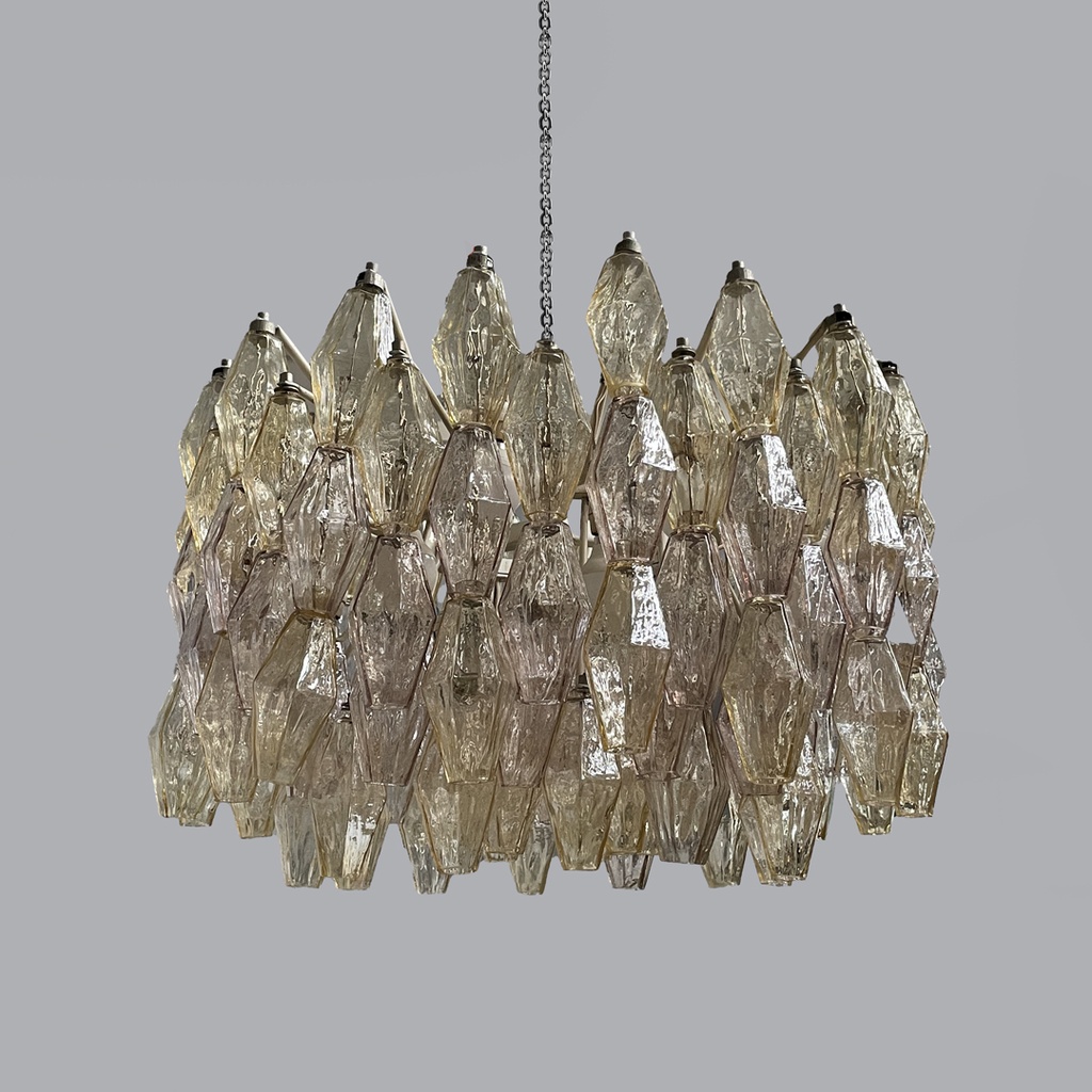 Lampadario Poliedri di Carlo Scarpa per Venini, 1960 ca. 