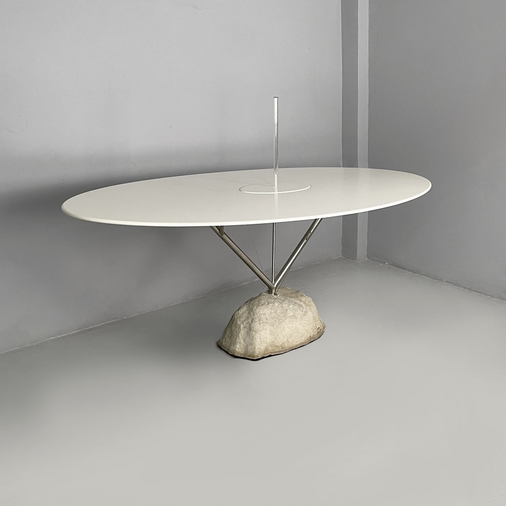 Tavolo da pranzo Flying Table di Andrea Branzi per Design Gallery Milano, 2006