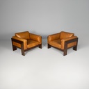 Poltrone Bastiano di Afra e Tobia Scarpa per Gavina, 1960 ca. 