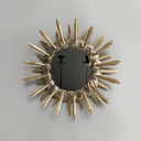 Specchio da parete in legno, 1950 ca.