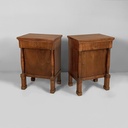 Comodini in legno, inizio 1800 ca.