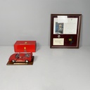Quadro e modellino Ferrari, 1988