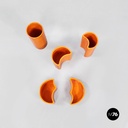 Vasi in ceramica arancione, 1970 ca. 