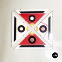 Quadri triangolari con decorazione geometrica, 1980 ca.