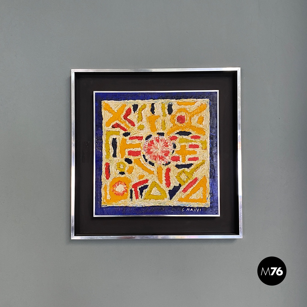 Quadro astratto di G. Maffei, 1970 ca.