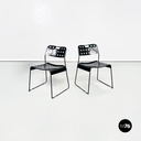 Sedie Omstak di Rodney Kinsman per Bieffeplast,  1970 ca.