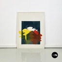 Quadro con stampa serigrafica, 1980 ca.