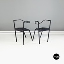 Sedie Hans e Alice di Paolo Pallucco e Mireille Rivier, 1980 ca. 