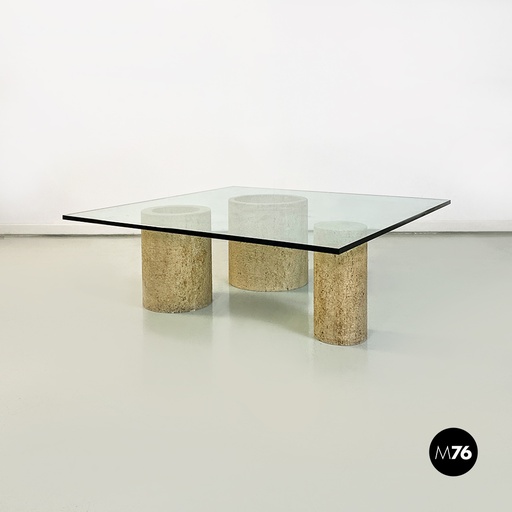 [2320003402] Tavolo da caffè Di Uno Tre di Giulio Lazzotti per Casigliani, 1980 ca. 