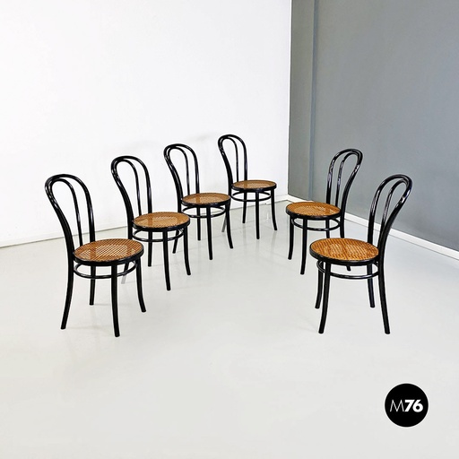 [2320003670] Sedie N.18 di Michael Thonet per Herbatschek, 1960 ca.