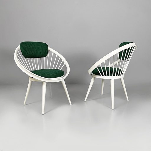[2520005655] Poltrone Circle di Yngve Ekström per Ese Mobler Ab Sweden, 1960 ca.