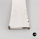 Base in acciaio curvato bianco, 1970 ca.