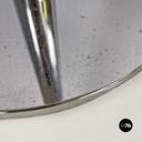 Lampada da terra in acciaio cromato, 1970 ca.