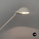 Lampada da terra in metallo bianco, 1980 ca.