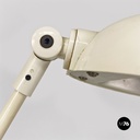 Lampada da terra in metallo bianco, 1980 ca.