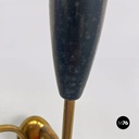 Applique a due bracci in ottone, 1950 ca.