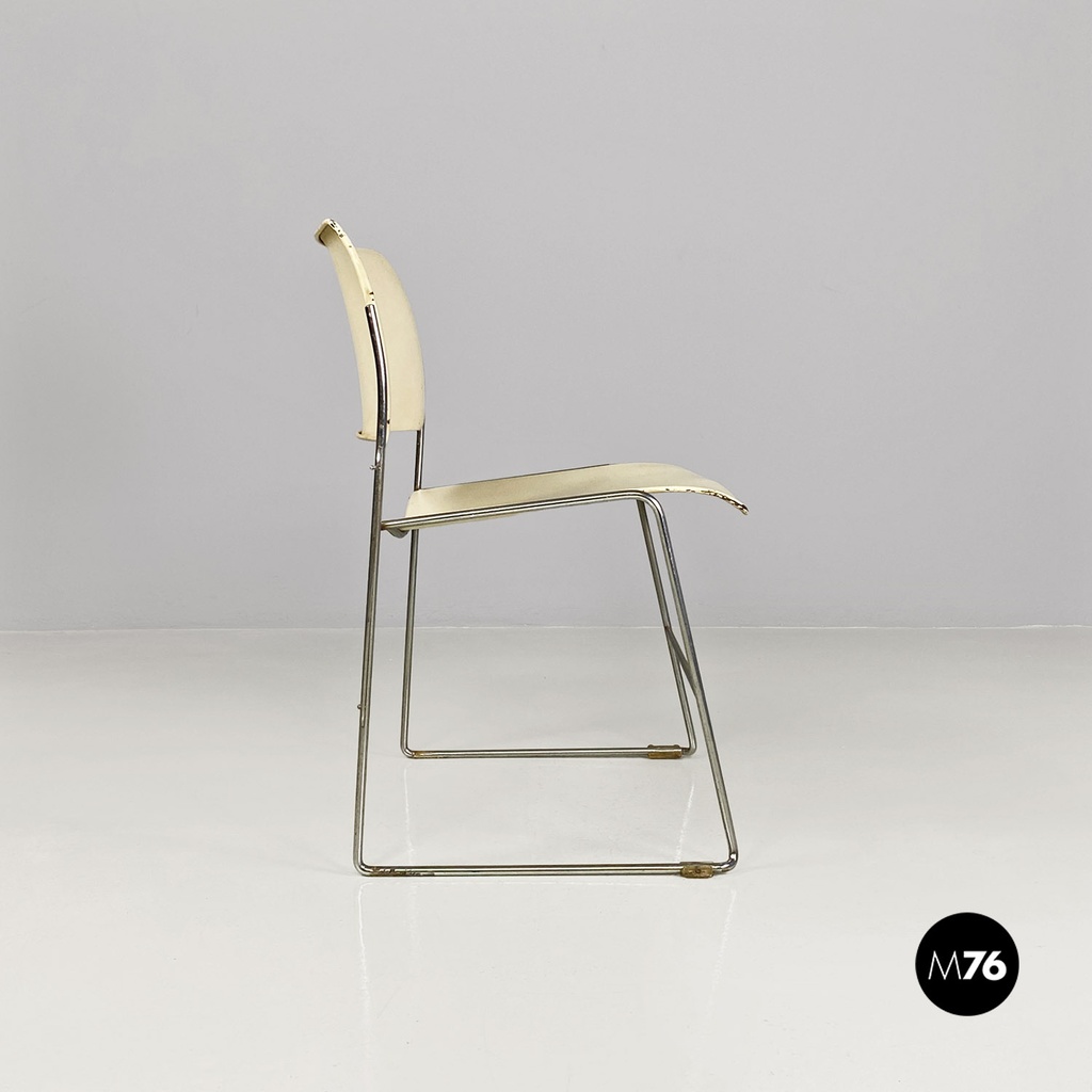 Sedie 40/4 di David Rowland per GF Furniture, 1963