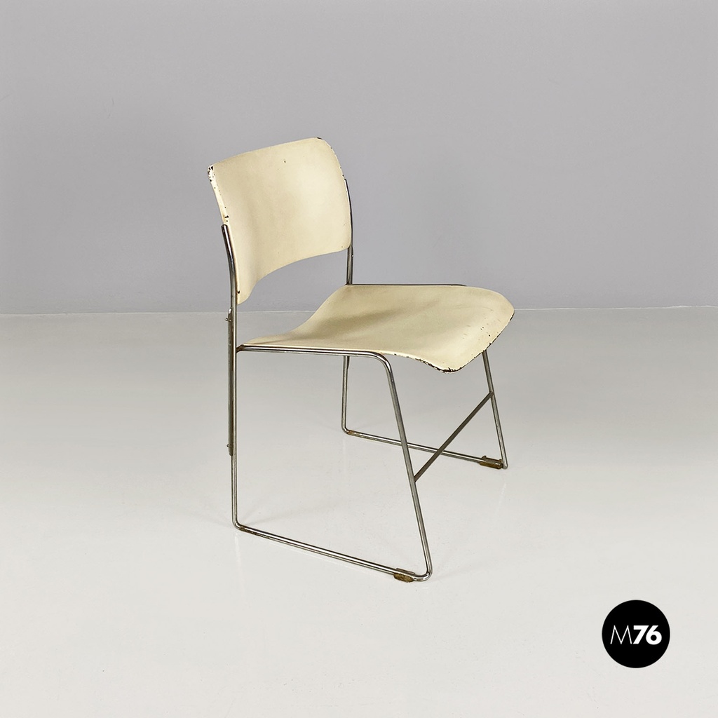 Sedie 40/4 di David Rowland per GF Furniture, 1963