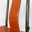 Sedie in cuoio, 1980 ca.