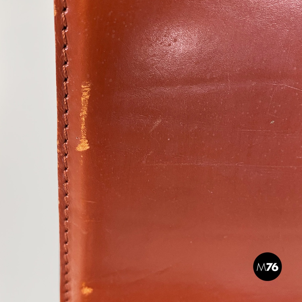 Sedie in cuoio, 1980 ca.