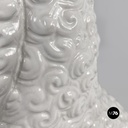 Scultura barboncino in ceramica Ronzan, 1970 ca.