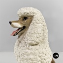 Scultura barboncino in ceramica Ronzan, 1970 ca.