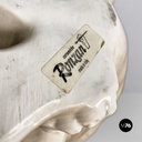 Scultura barboncino in ceramica Ronzan, 1970 ca.