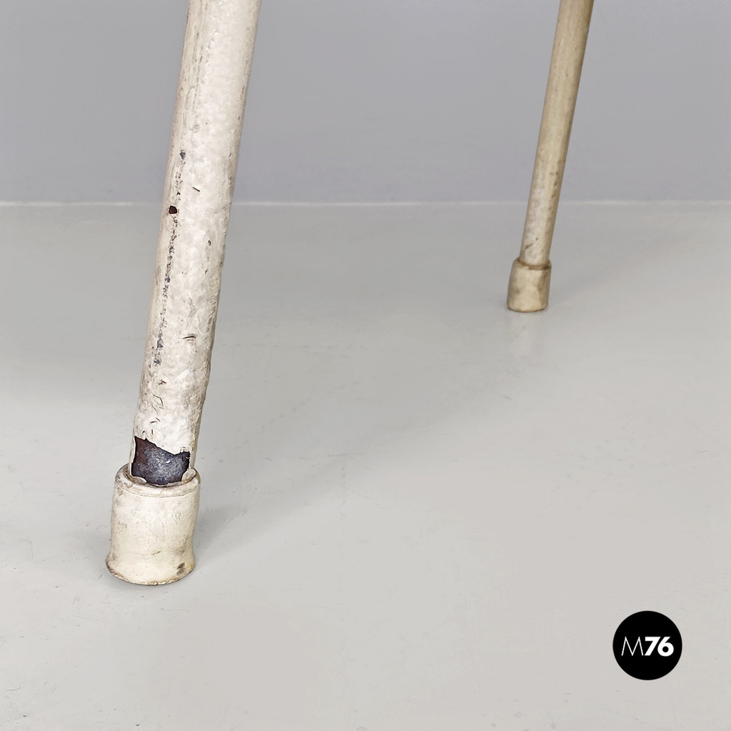 Panca da esterno in scooby giallo, 1950 ca.