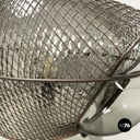 Italian modern glass steel table lamp Patroclo by Gae Aulenti for Artemide, 1970