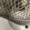 Italian modern glass steel table lamp Patroclo by Gae Aulenti for Artemide, 1970