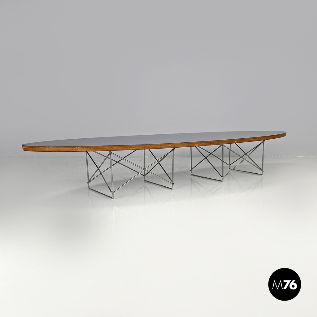 American mid-century modern coffee table ETR by Eames for Herman Miller, 1960s