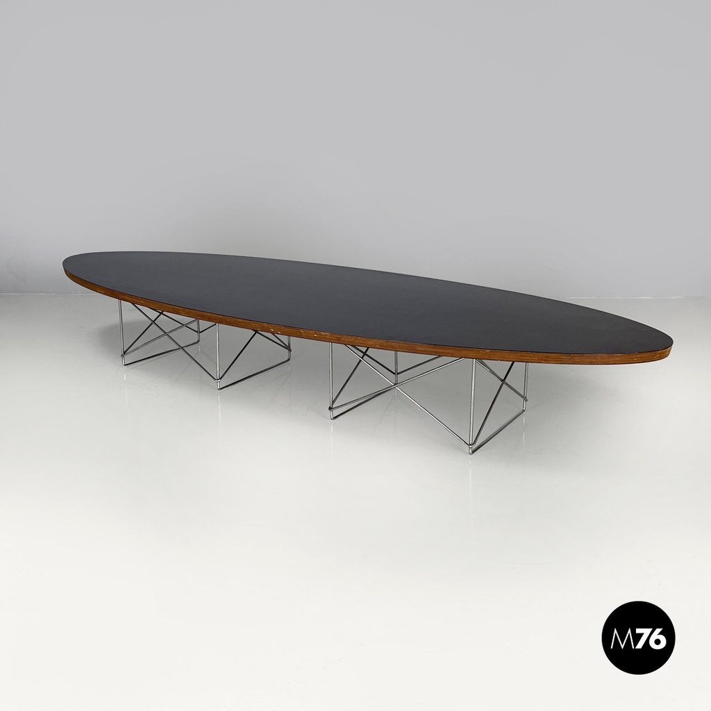 American mid-century modern coffee table ETR by Eames for Herman Miller, 1960s
