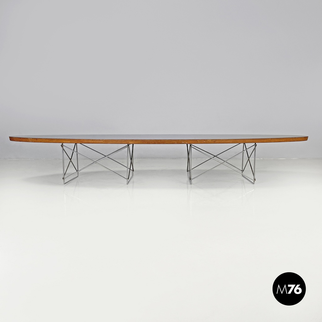 American mid-century modern coffee table ETR by Eames for Herman Miller, 1960s