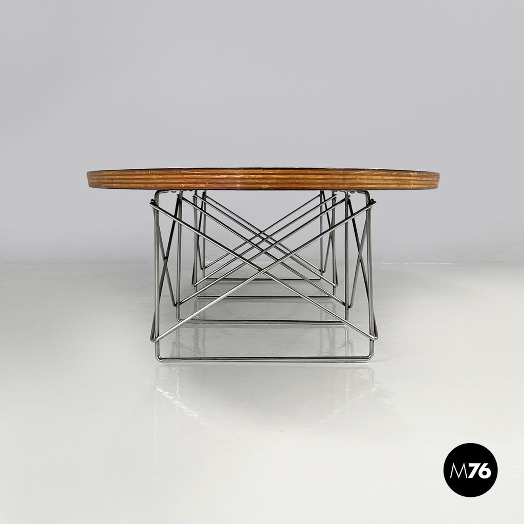 American mid-century modern coffee table ETR by Eames for Herman Miller, 1960s