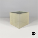 Tavolo da caffè in metallomicro forato, 1980 ca.