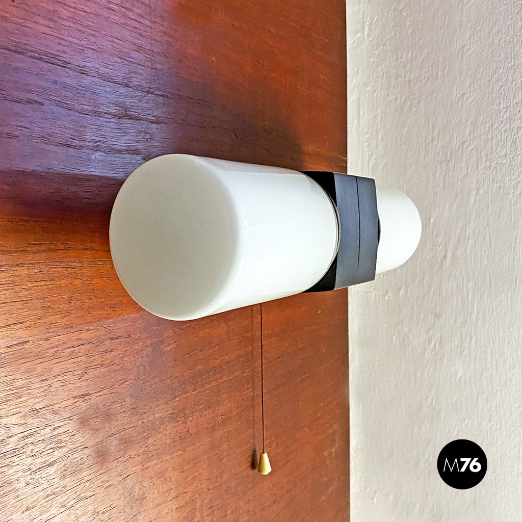 Applique in vetro opalino, 1960 ca.