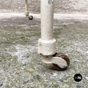 Carrello da laboratorio in vetro e metallo, 1940 ca.