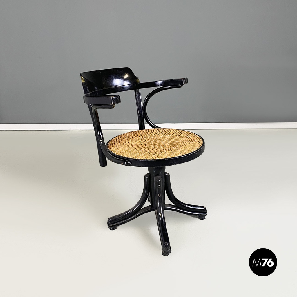 Sedia Thonet girevole, 1900 ca.