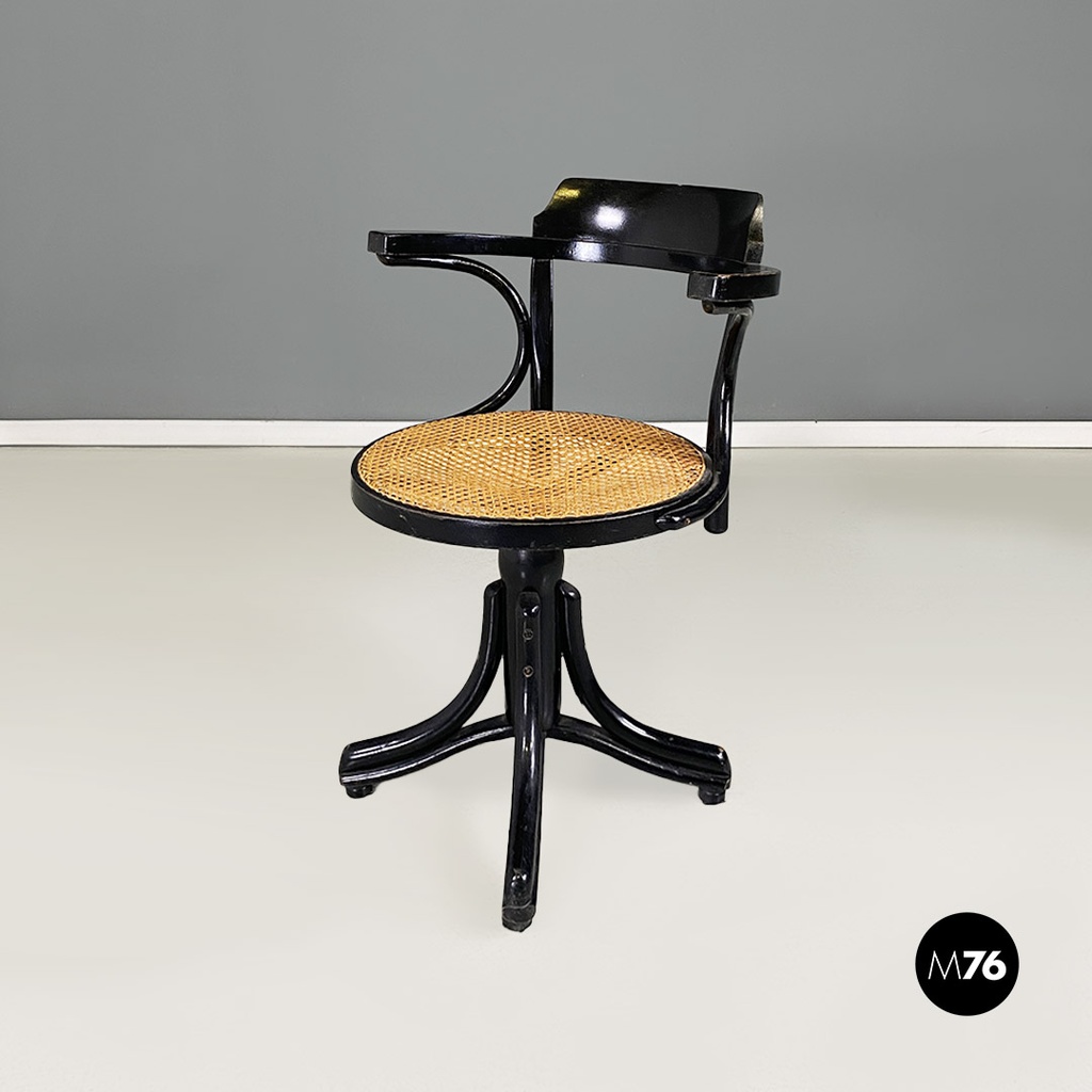 Sedia Thonet girevole, 1900 ca.