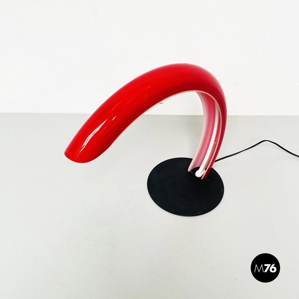 Lampada da tavolo in vetro di Murano di AVMazzega, 1980 ca.