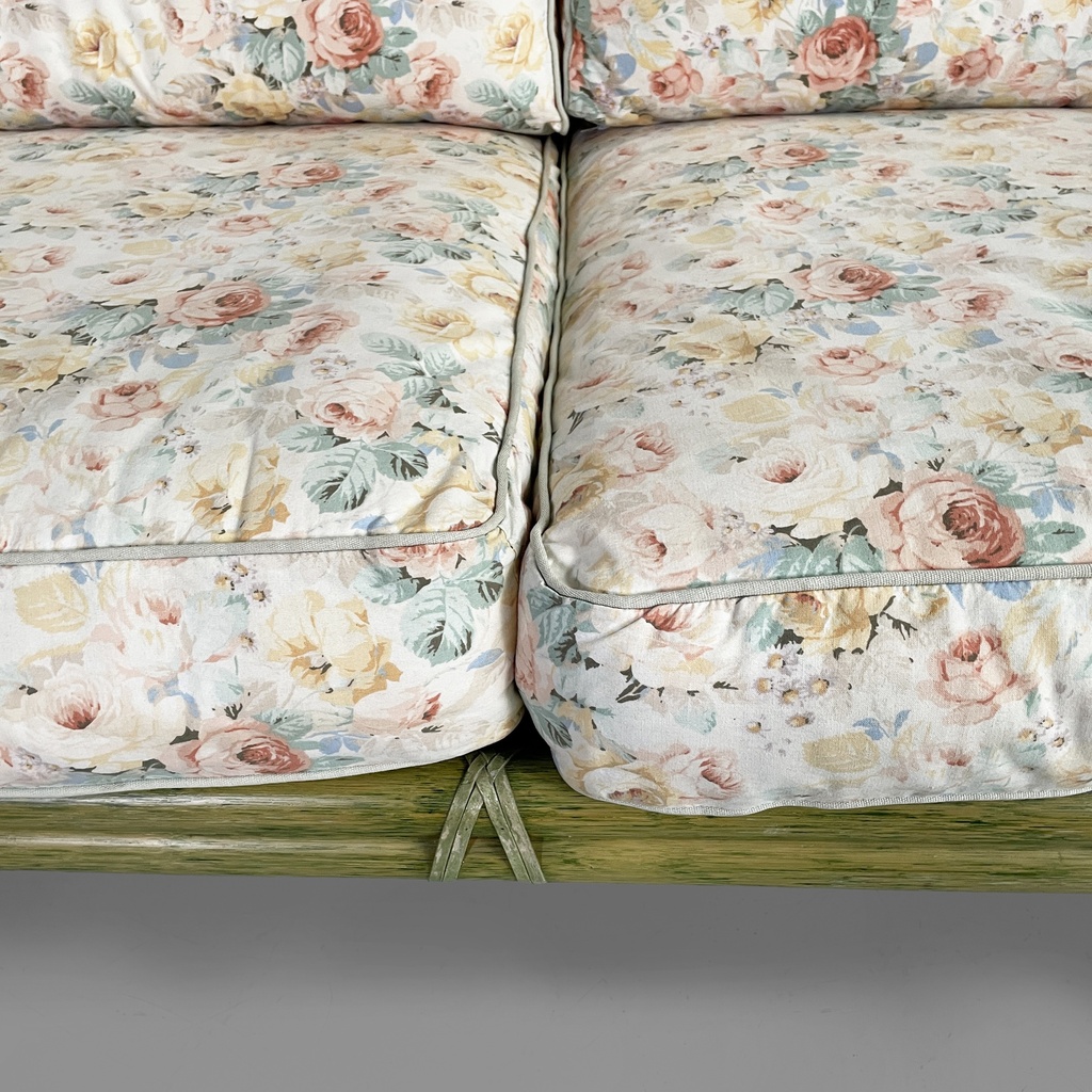 Divano di Lyda Levi per McGuire Company,  1970 ca.