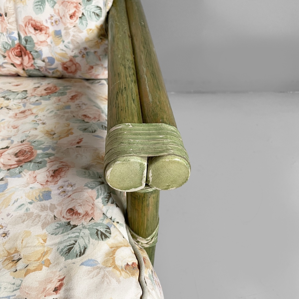 Divano di Lyda Levi per McGuire Company,  1970 ca.