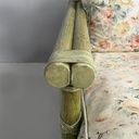 Divano di Lyda Levi per McGuire Company,  1970 ca.