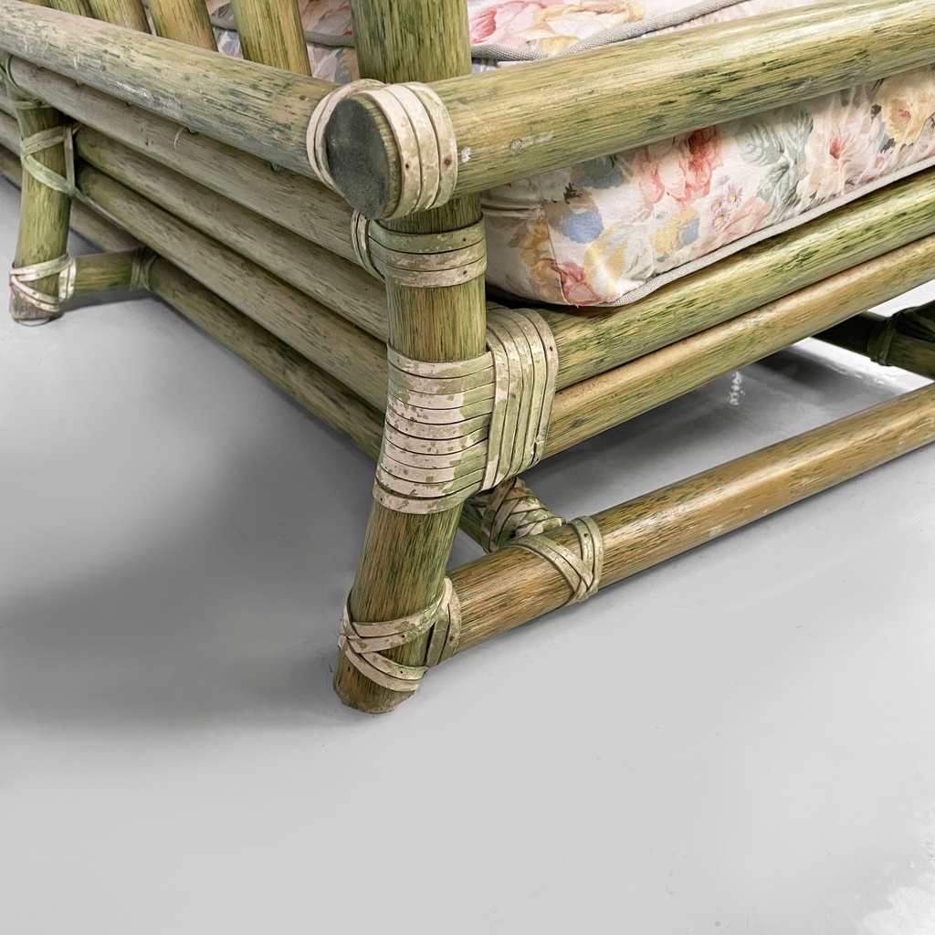 Divano di Lyda Levi per McGuire Company,  1970 ca.