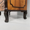 Cassettiera in legno con decorazioni, 1950 ca.