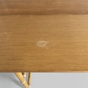 Tavolo da pranzo o consolle di Lyda Ledi per McGuire Company,  1970 ca.