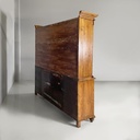 Credenza in legno e vetro, 1930 ca.